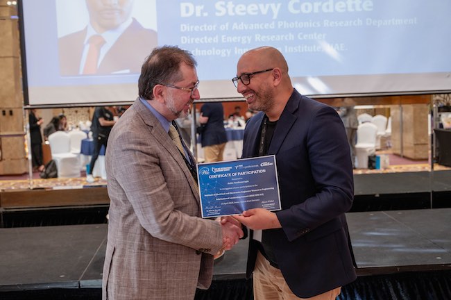 Certificate of Participation presented at an ILS event. Certificate of Participation presented at an ILS event.